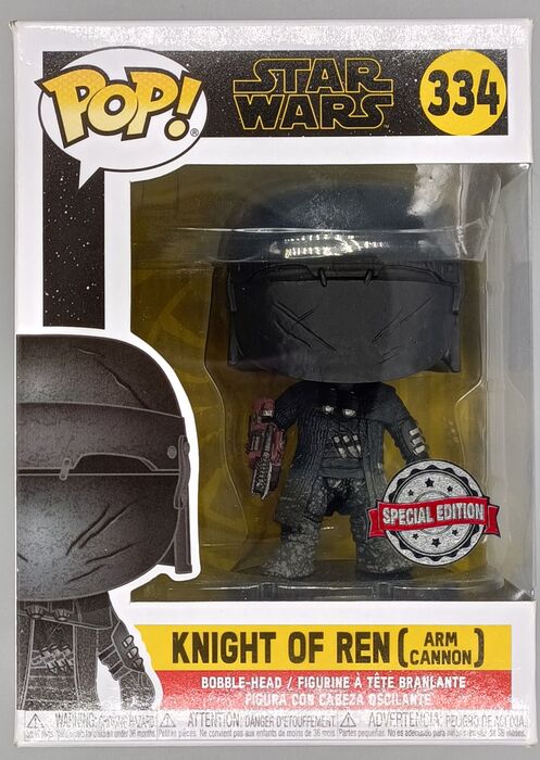 334 Knight of Ren (Arm Cannon) Star Wars Rise of Skywalker - Damaged Box Funko POP Funko