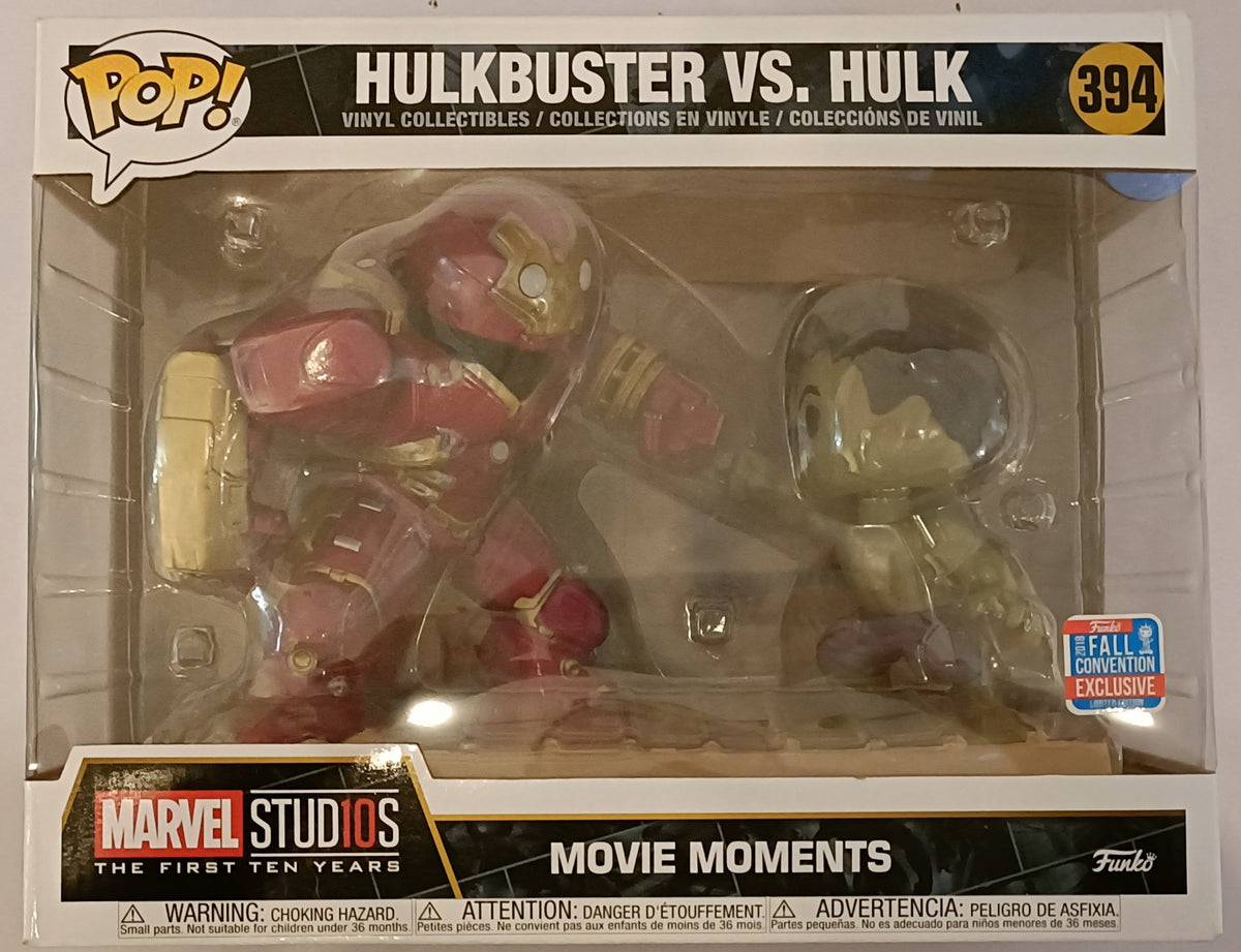 394 Hulkbuster vs. Hulk - Movie Moment Marvel 2018 Box Damaged Funko POP
