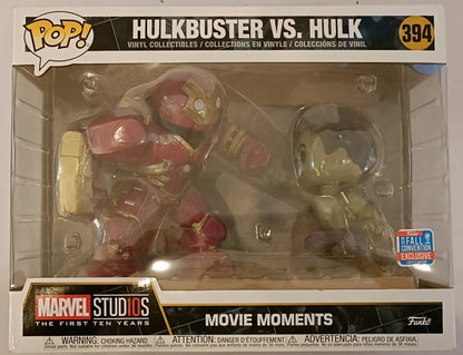 394 Hulkbuster vs. Hulk - Movie Moment Marvel 2018 Box Damaged Funko POP Funko