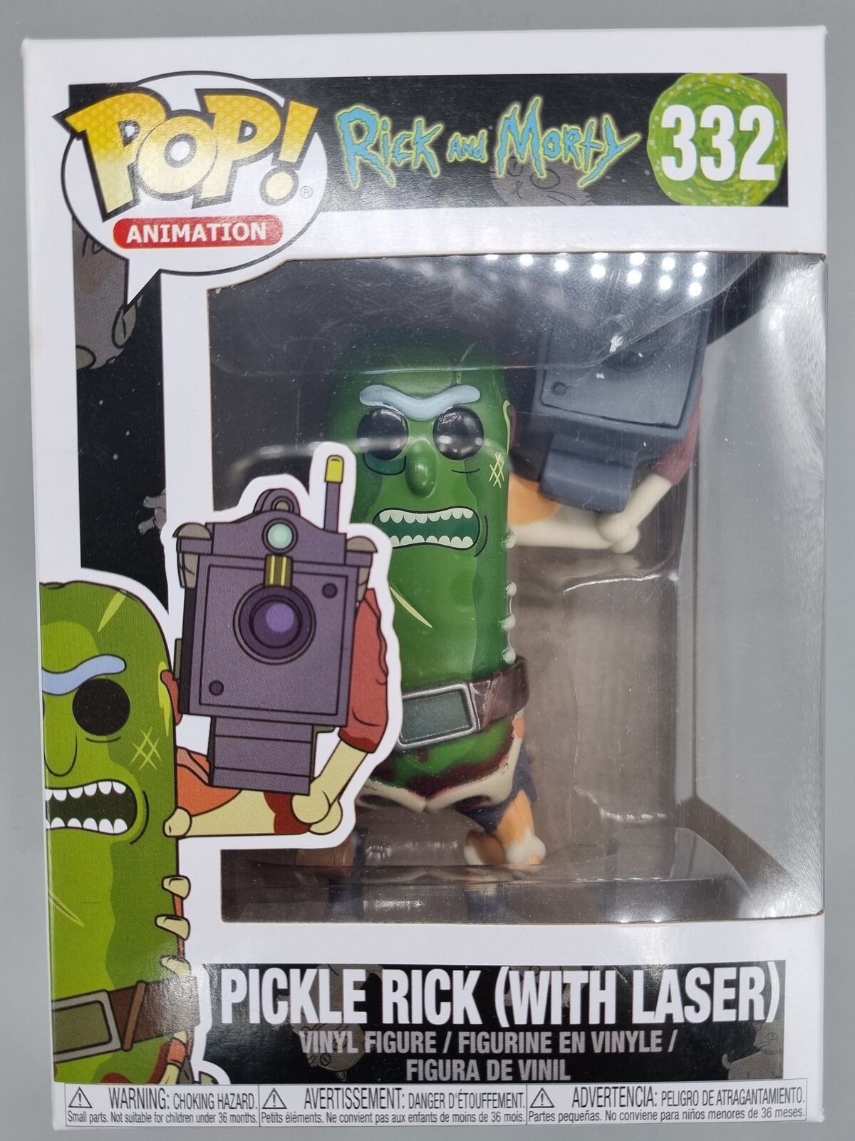 332 Pickle Rick (with Laser) - Rick and Morty Funko POP Funko