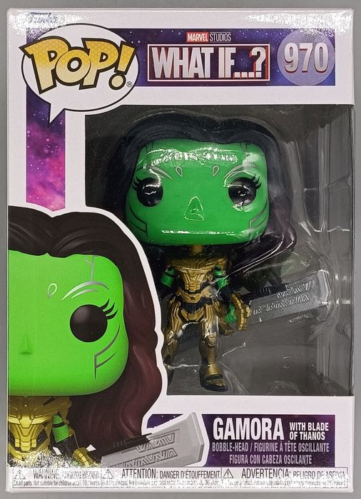 970 Gamora (with Blade of Thanos) Marvel What if.. - Box Damaged Funko POP Funko