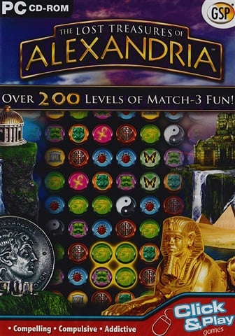Lost Treasure of Alexandria PC CD/DVD