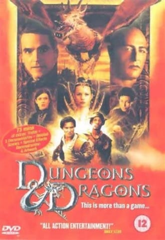 Dungeons & Dragons The Movie UK PAL DVD