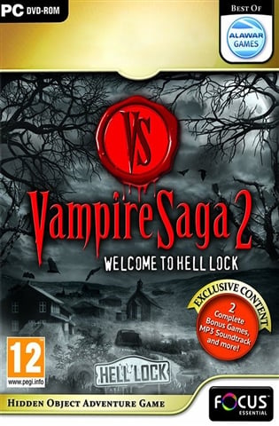 Vampire Saga 2: Welcome to Hell Lock - Collector's Edition PC CD/DVD Game [New & Sealed]