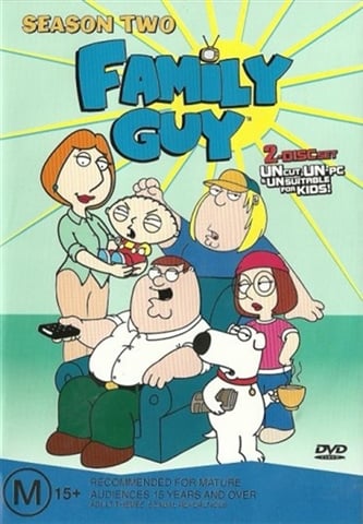 Family Guy Season 2 UK PAL DVD