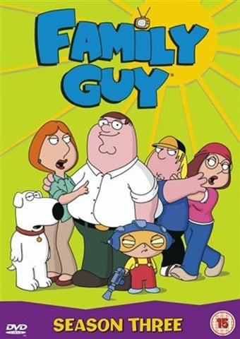 Family Guy Season 3 UK PAL DVD