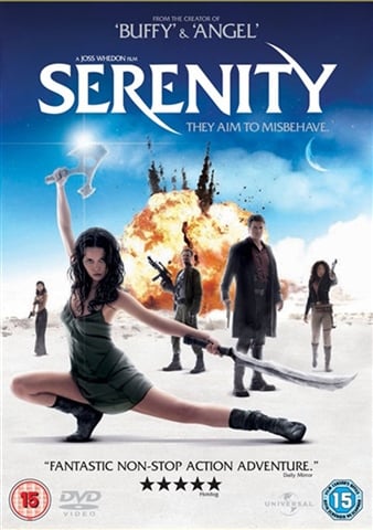 Serenity UK PAL DVD