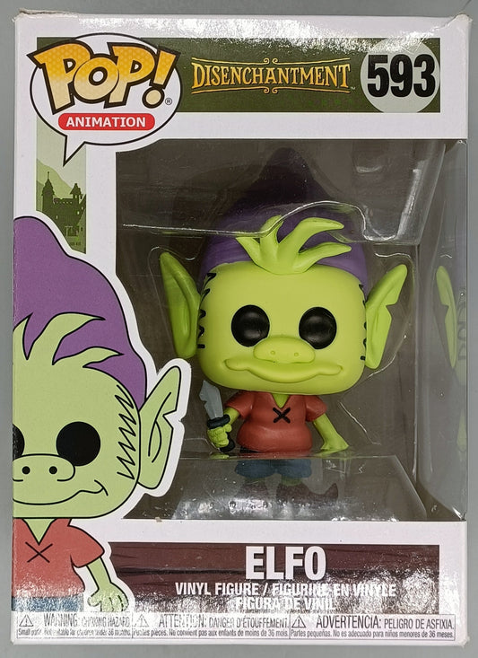 593 Elfo - Disenchantment - Box Damaged Funko POP