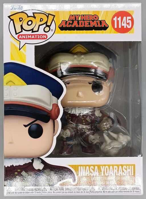 1145 Inasa Yoarashi - My Hero Academia - Brand New Funko POP in Protector