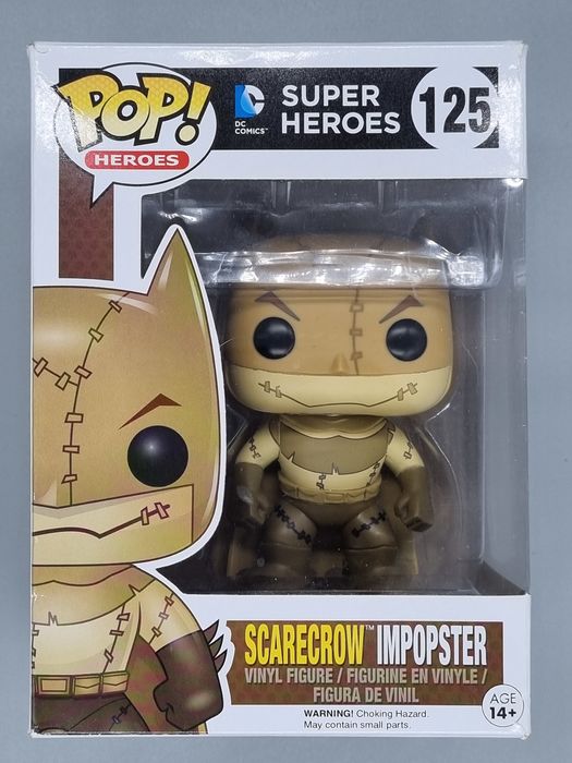 125 Scarecrow Impopster - DC Batman - Box Damaged Funko POP