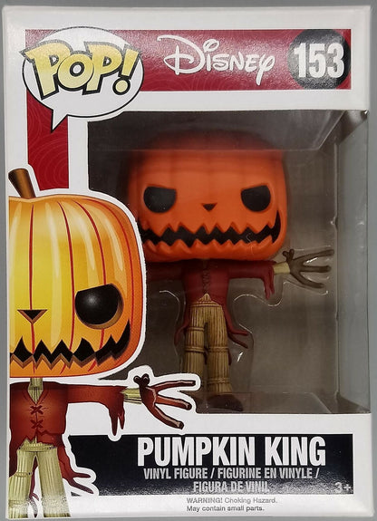 153 Pumpkin King - Disney The Nightmare Before Christmas TNBC Funko POP Funko