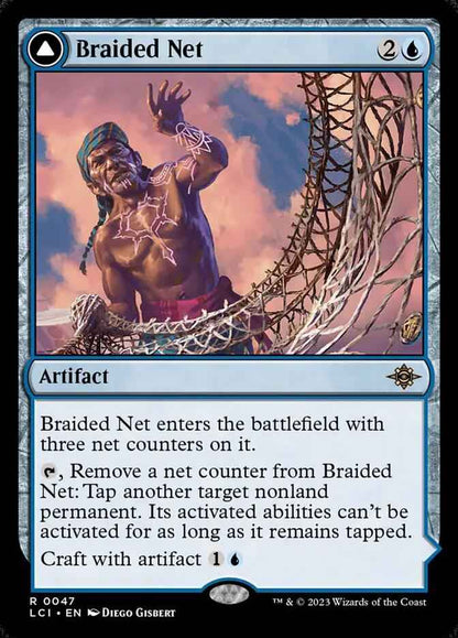 47 - Braided Net // Braided Quipu - The Lost Caverns of Ixalan - Normal - Magic: The Gathering Card