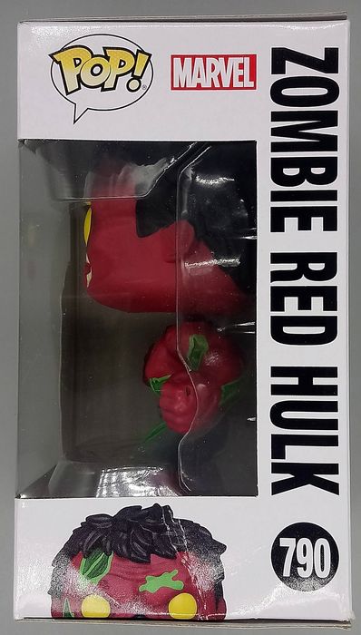 790 Zombie Red Hulk - Marvel Zombies - Funko POP - Box Damaged