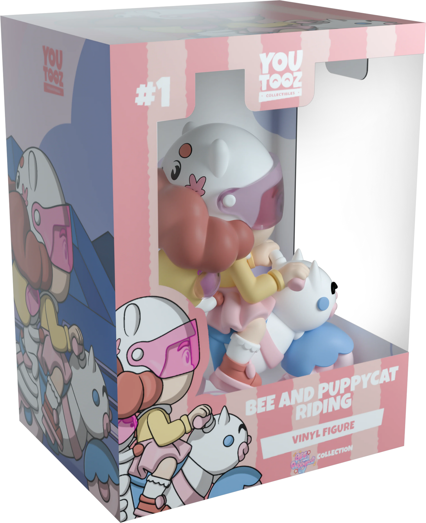 Youtooz Bee and Puppycat Riding Action Figure
