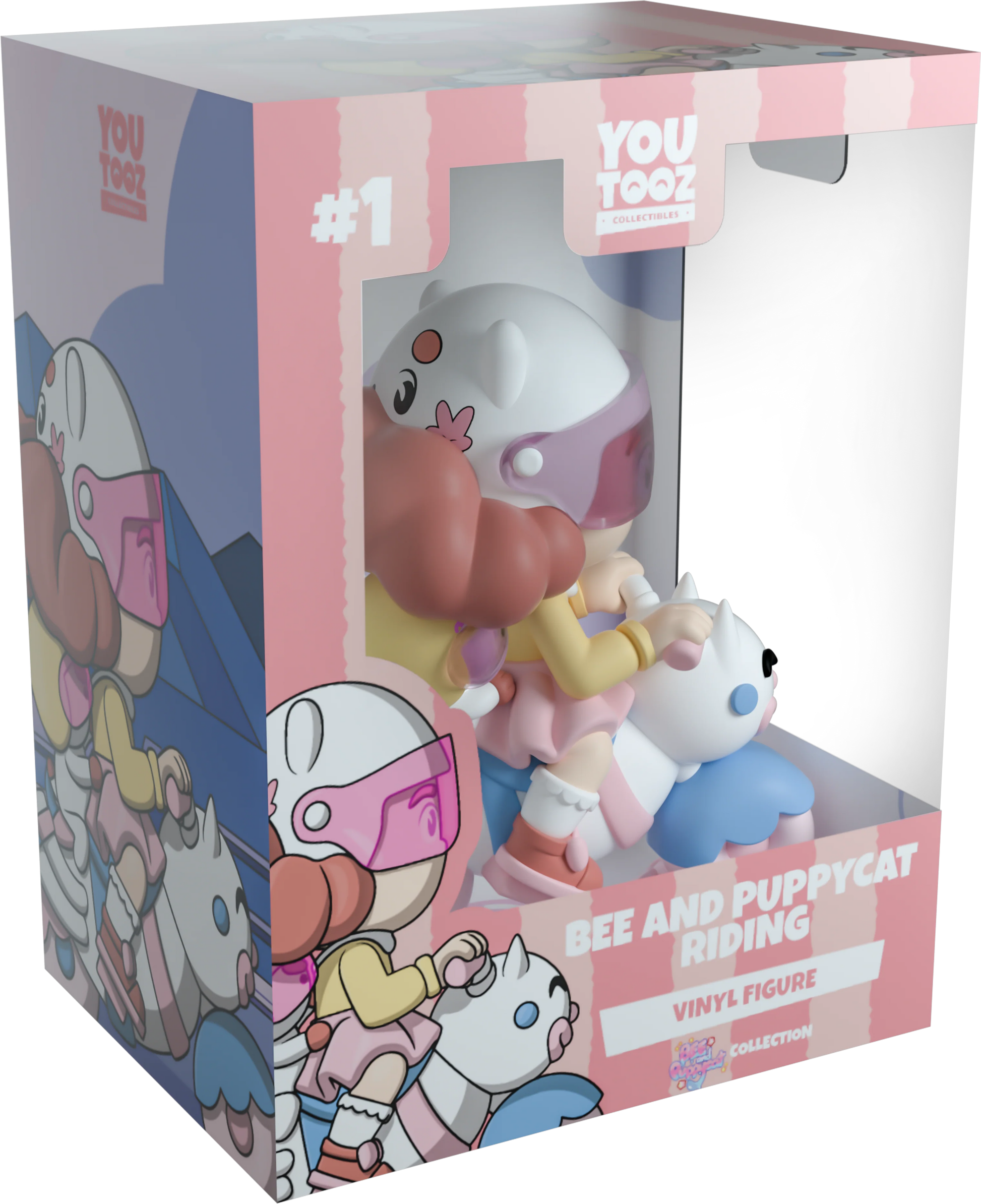 Youtooz Bee and Puppycat Riding Action Figure