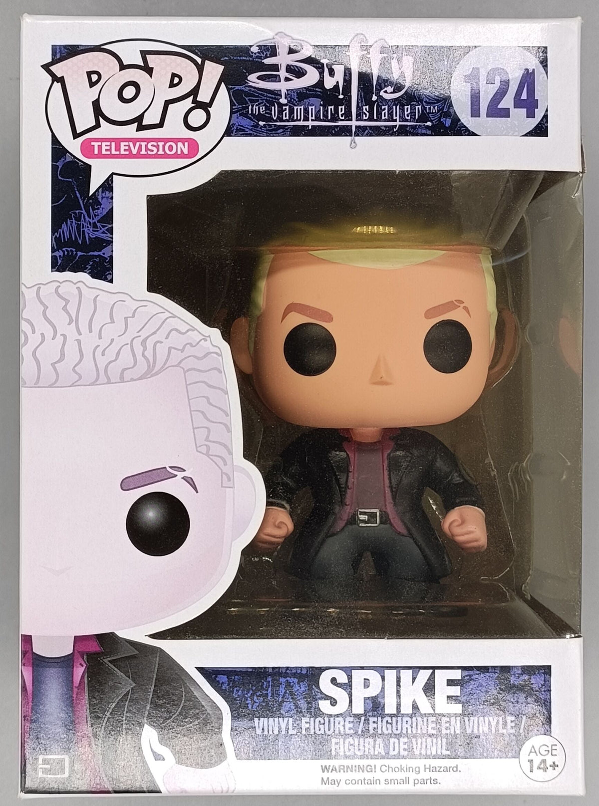124 Spike - Buffy the Vampire Slayer - Funko POP - Box Damaged