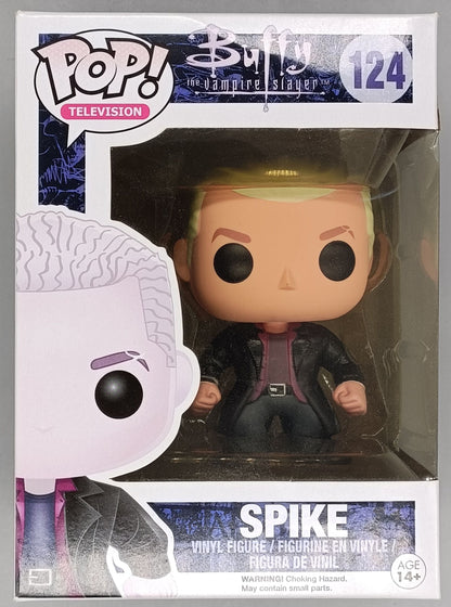 124 Spike - Buffy the Vampire Slayer - Funko POP - Box Damaged