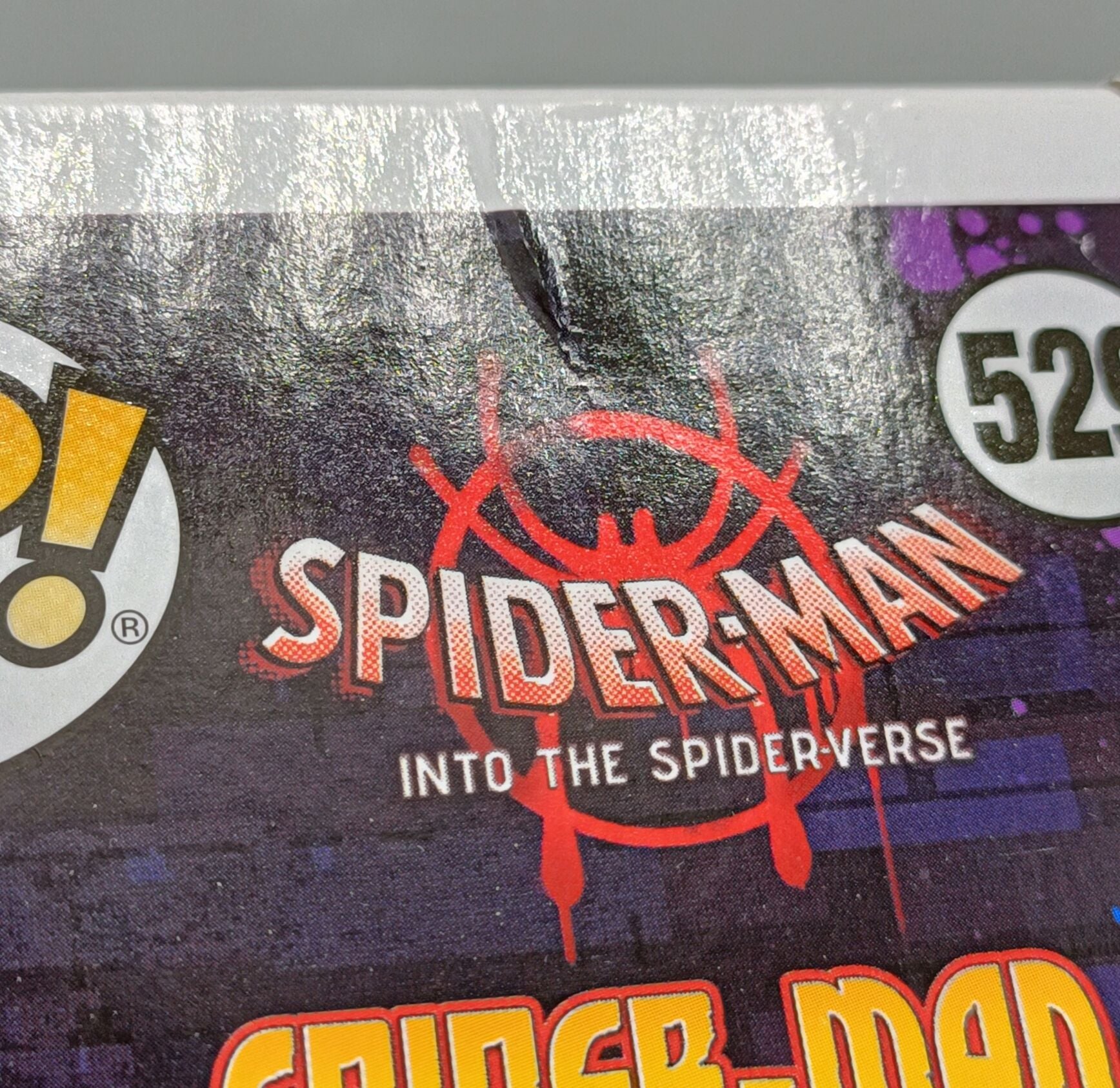 529 Miles Morales (Casual) - Spider-Man Into The Spiderverse Funko POP Box Damaged