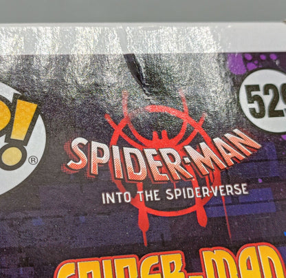 529 Miles Morales (Casual) - Spider-Man Into The Spiderverse Funko POP Box Damaged