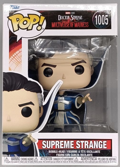 1005 Supreme Strange - Marvel Doctor Strange 2 Box Damaged Funko POP