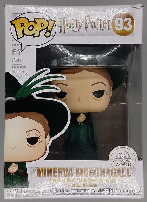 93 Minerva McGonagall (Yule) - Harry Potter - Box Damaged Funko POP Funko