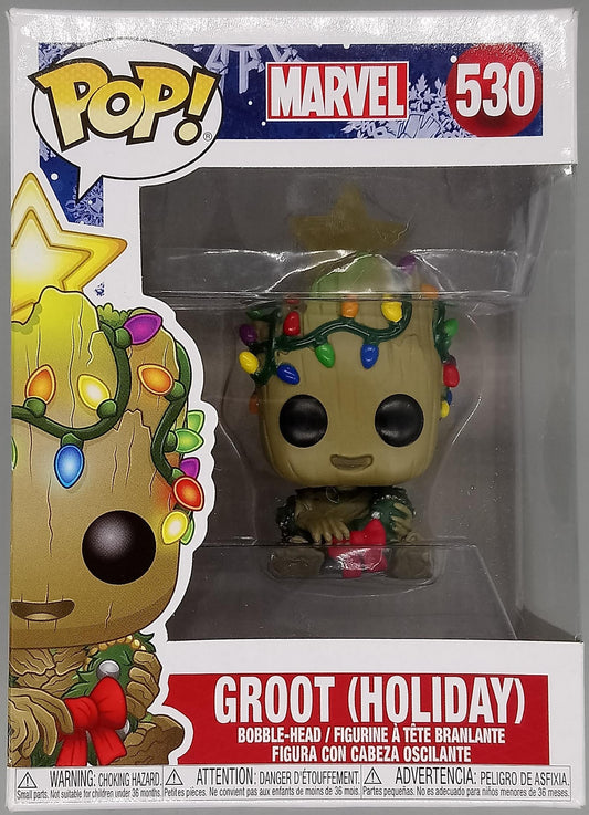 530 Groot (Holiday) - Marvel Guardians of the Galaxy Funko POP
