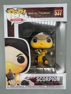 537 Scorpion - Mortal Kombat Funko POP Box Damaged