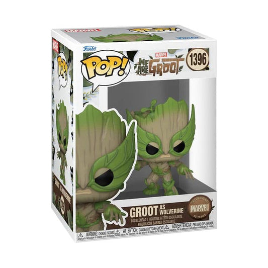 1396 Groot as Wolverine - Marvel We Are Groot Funko POP - Brand New