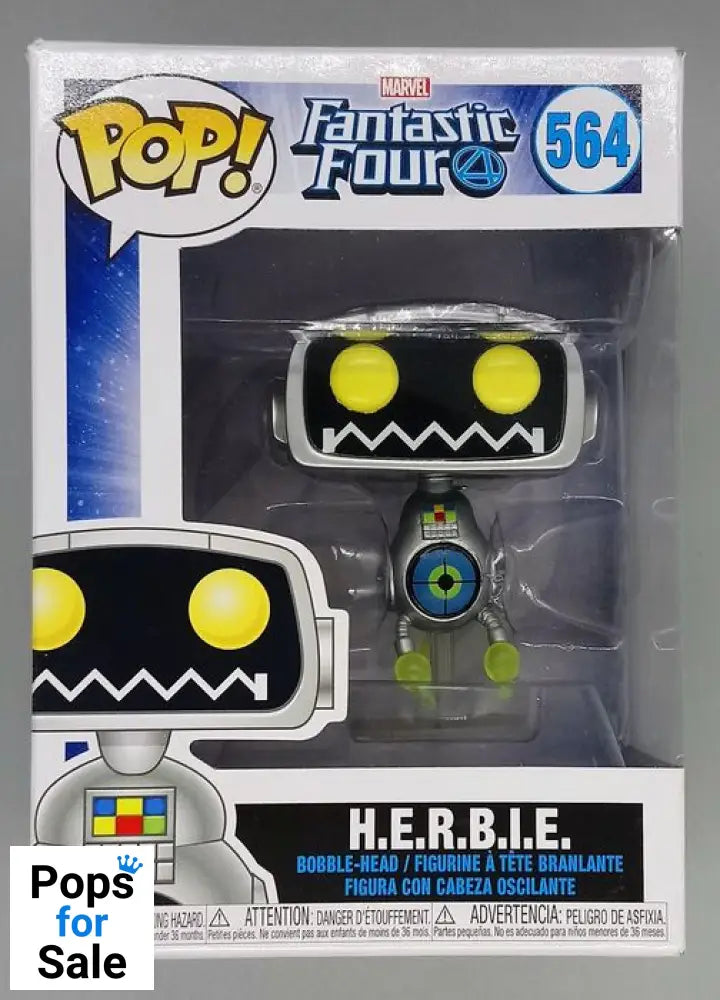 564 H.E.R.B.I.E. - Marvel Fantastic Four Funko POP