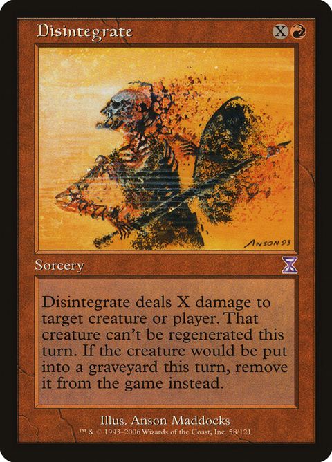 58-disintegrate