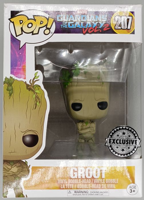 207 Groot (Adolescent) Marvel Guardians of the GalaxyBox Damaged Funko POP