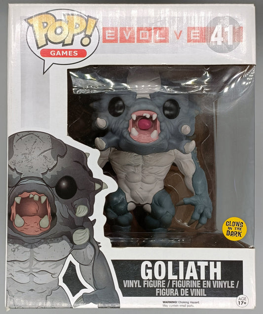 41 Goliath - 6 Inch - Glow - Evolve - Box Damaged Funko POP