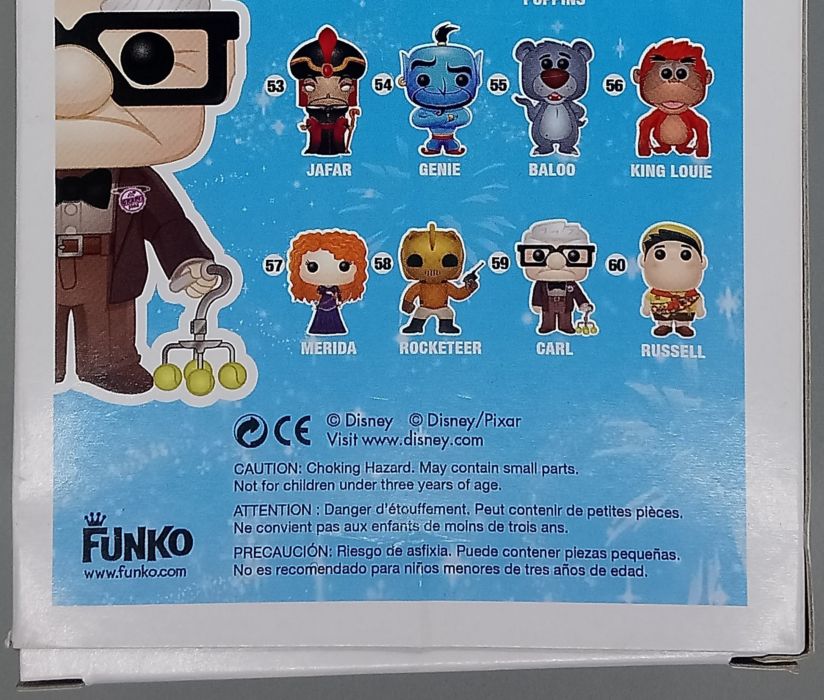 59 Carl - Disney Up - Box Damaged Funko POP