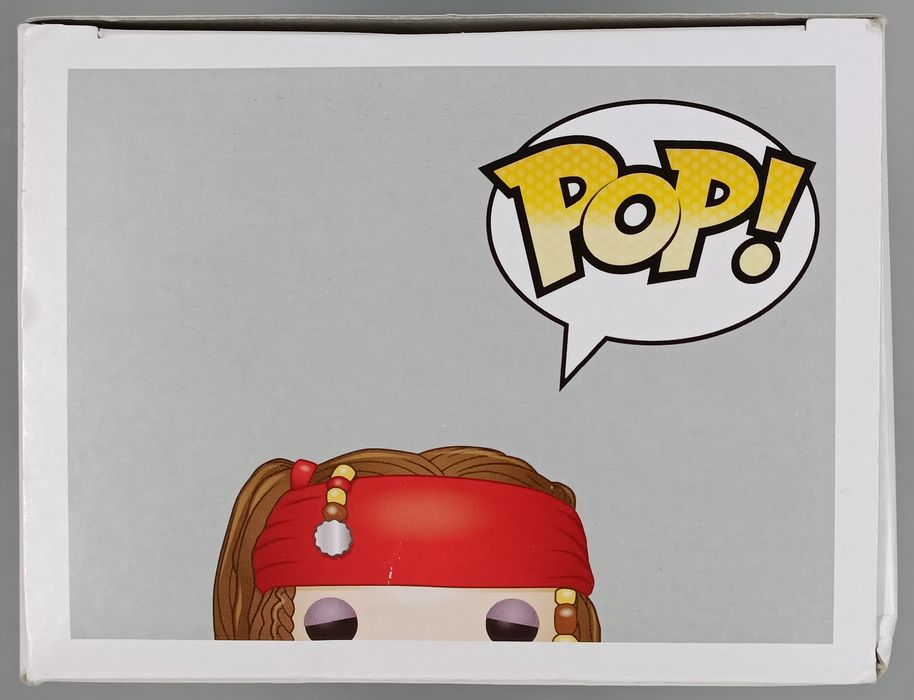 172 Captain Jack Sparrow Disney Pirates of the Caribbean Damaged Box Funko POP
