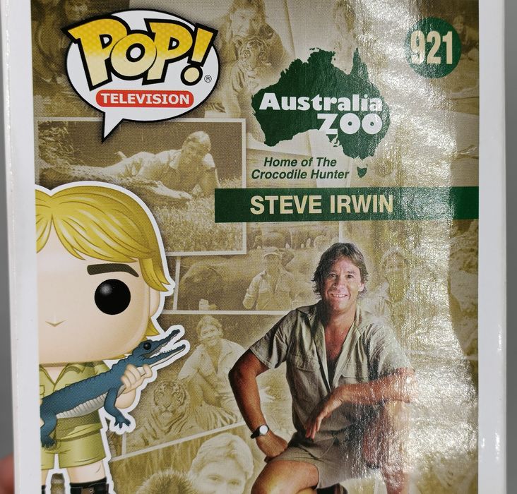 921 Steve Irwin - Australia Zoo - Crocodile Hunter Damaged Box Funko POP