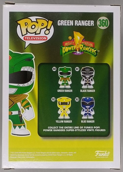 360 Green Ranger - Power Rangers Funko POP