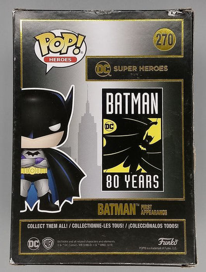 270 Batman (First Appearance) - DC - Box Damaged Funko POP