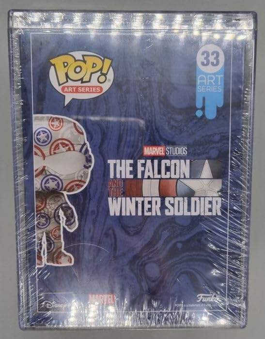 33 Captain America (Falcon) - Art Series - Marvel Funko POP