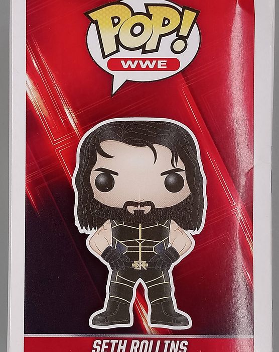 24 Seth Rollins (Black) - WWE - Box Damaged Funko POP
