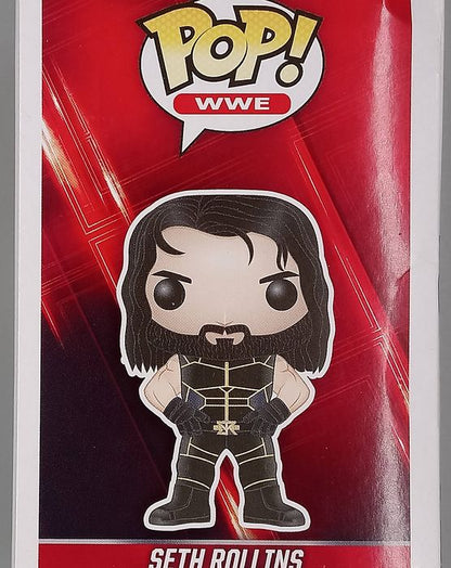 24 Seth Rollins (Black) - WWE - Box Damaged Funko POP