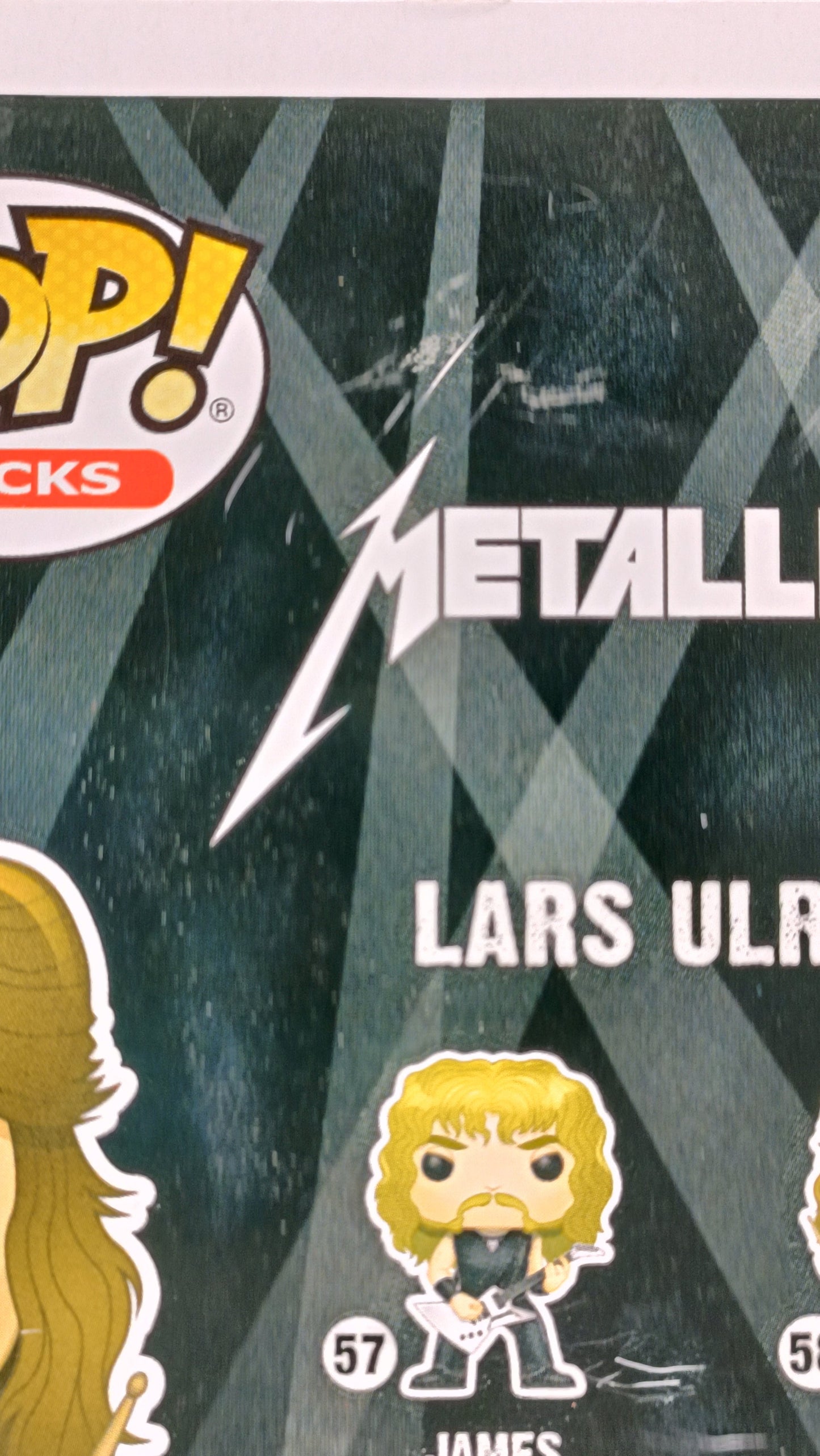 58 Lars Ulrich - Metallica - Box Damaged Funko POP