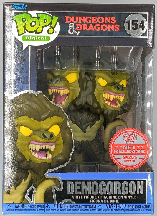 154 Demogorgon Digital 1640pc LE - Dungeons & Dragons Funko POP Funko