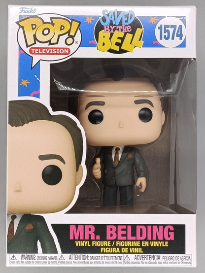 1574 Mr. Belding - Saved by the Bell Funko POP - Brand New