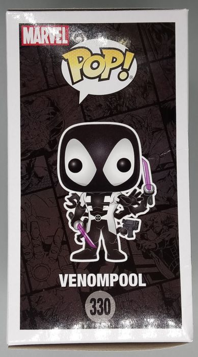 330 Venompool (Back in Black) - Marvel Funko POP - Box Damaged