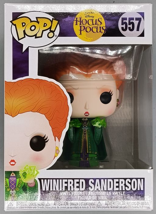 557 Winifred Sanderson (w/ Magic Spell) Disney Hocus - Box Damaged Funko POP Funko