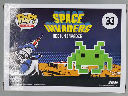 33 Medium Invader - Glow - 8-Bit - Space Invaders Funko POP