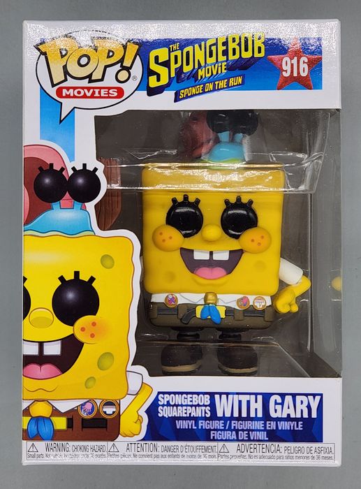 916 SpongeBob SquarePants (with Gary) Sponge On The Run Funko POP Funko