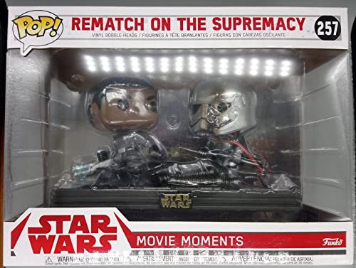 257 Rematch on the Supremacy (Finn- Captain Phasma) Movie Moment Star Wars Funko POP