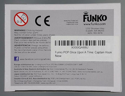 272 Captain Hook - Once Upon A Time - Box Damaged Funko POP