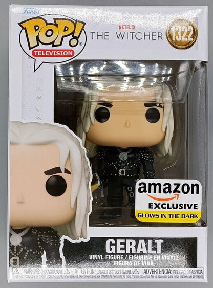 1322 Geralt Glow - The Witcher Funko POP - Brand New